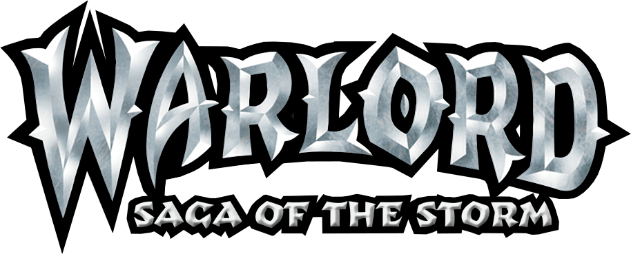 Warlord Saga of the Storm Logo